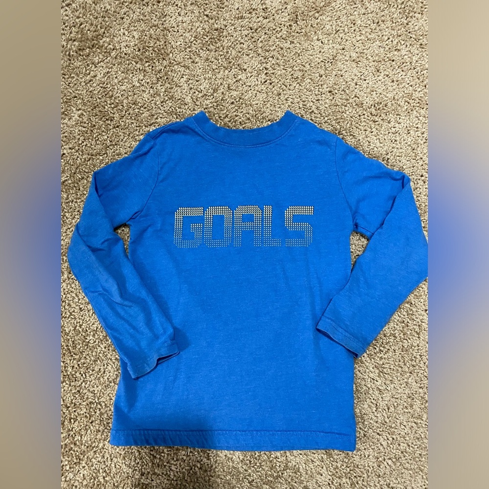 Blue Cat & Jack long sleeve shirt size XS (4/5)